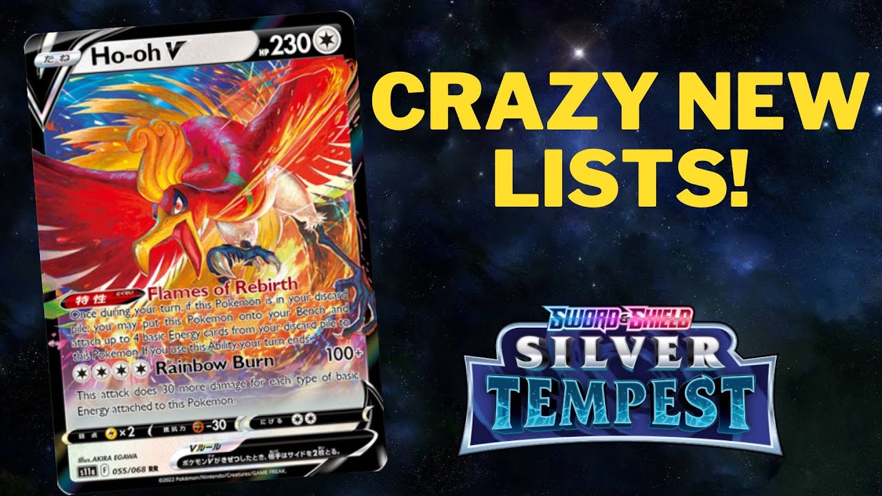 Upcoming Crazy HO-OH V Decks! (5 Lists!) Silver Tempest PTCG