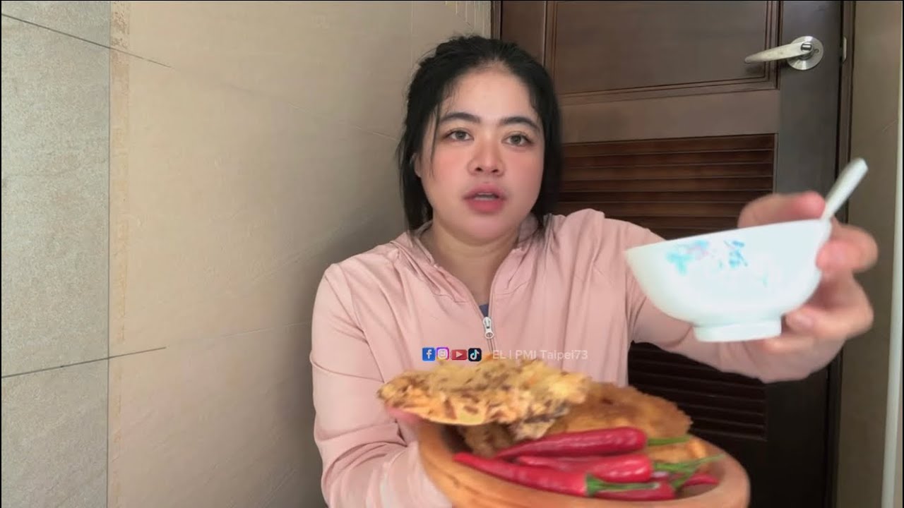BAKWAN CABE 🌶️🌶️syettttttt ……..an  BUMBU KACANG 🥜 BEUHHHH NGEUNAH NYA SAMPE UMUN UMUN 🤤