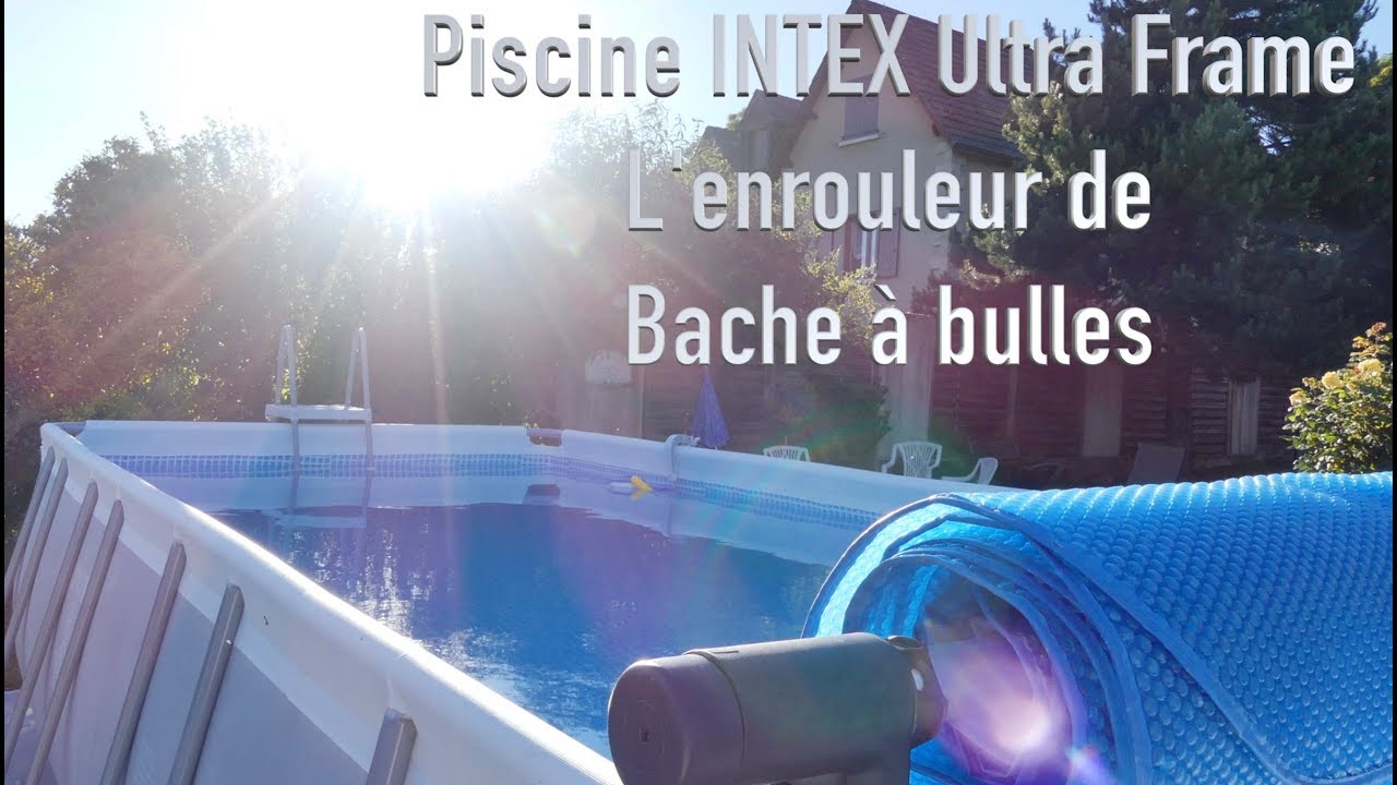 PISCINE INTEX : Enrouleur de Bache à Bulles