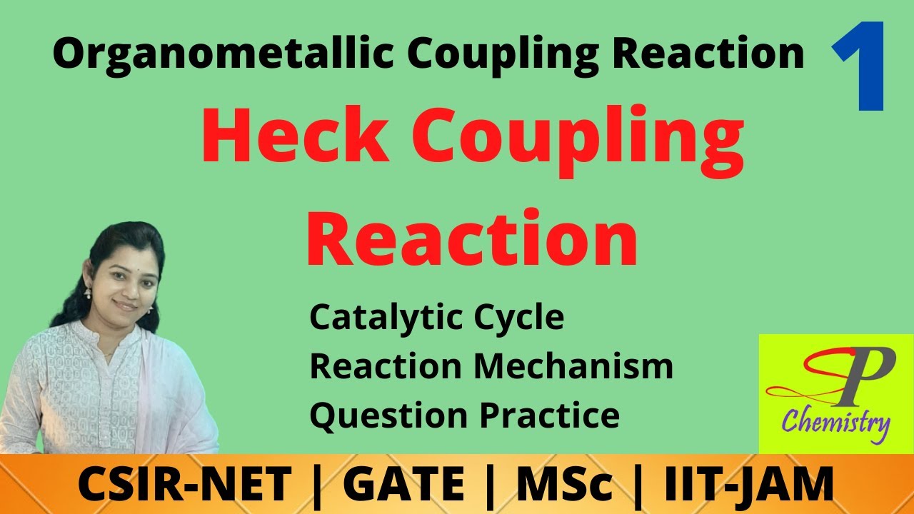 Heck Coupling Reaction | Organic Coupling Reactions | C-C Coupling Reaction | CSIR NET | GATE