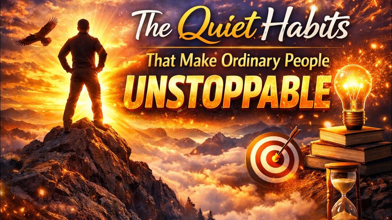 “The Quiet Habits That Make Ordinary People Unstoppable”( Life changing story) 