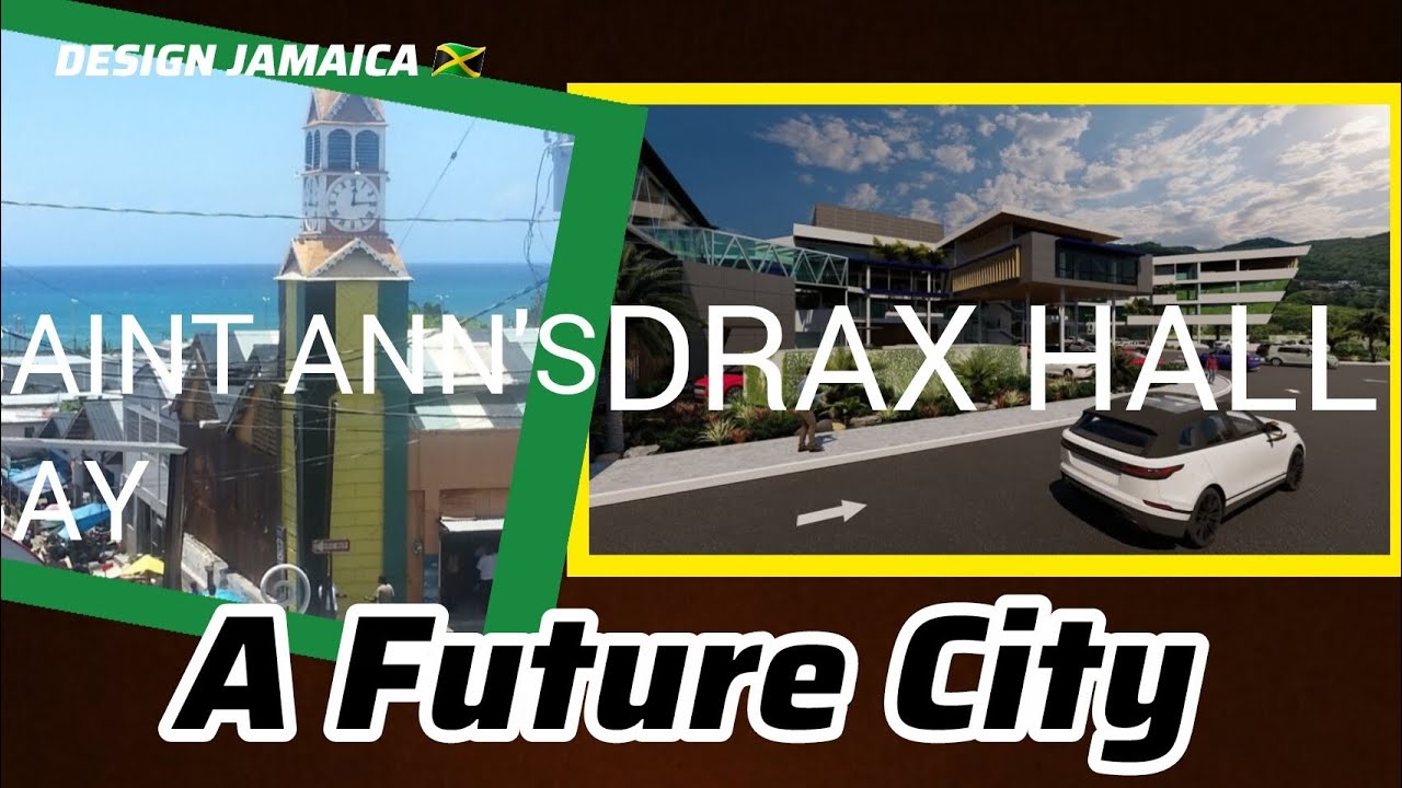 Design Jamaica 🇯🇲 Объединение Drax Hall с заливом Святой Анны