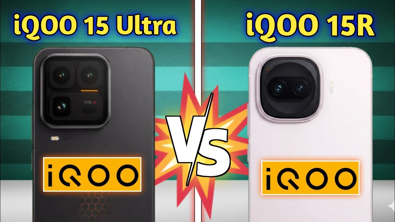 iQOO 15 Ultra vs iQOO 15R 🔥 Camera, Performance & Battery Test | Best iQOO Phone 2026