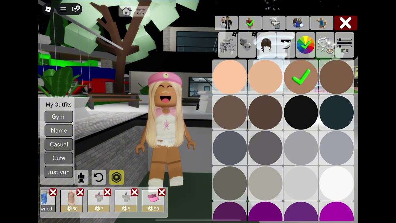 Brookhaven outfit idea (preppy)