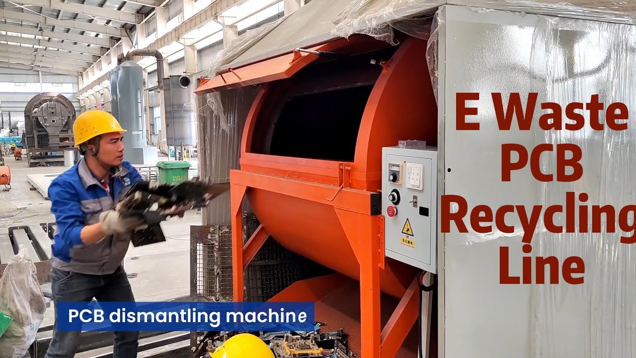 Electronic PCB E Waste Recycling Line Solution From Suny Group