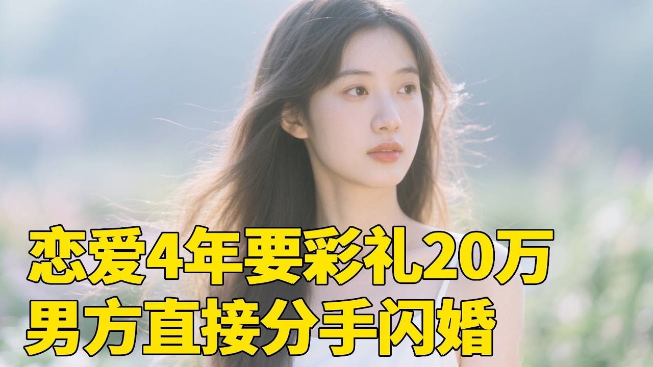 恋爱4年要彩礼20万，男方直接分手无缝相亲，下一个更香！【轩语说媒】