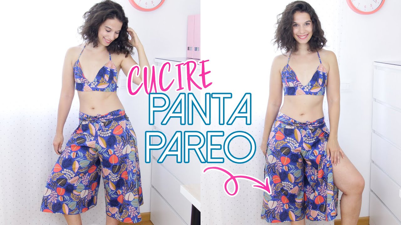 Come cucire un panta pareo favoloso per l'estate! ☀️ | Tutorial facilissimo | Un punto alla volta