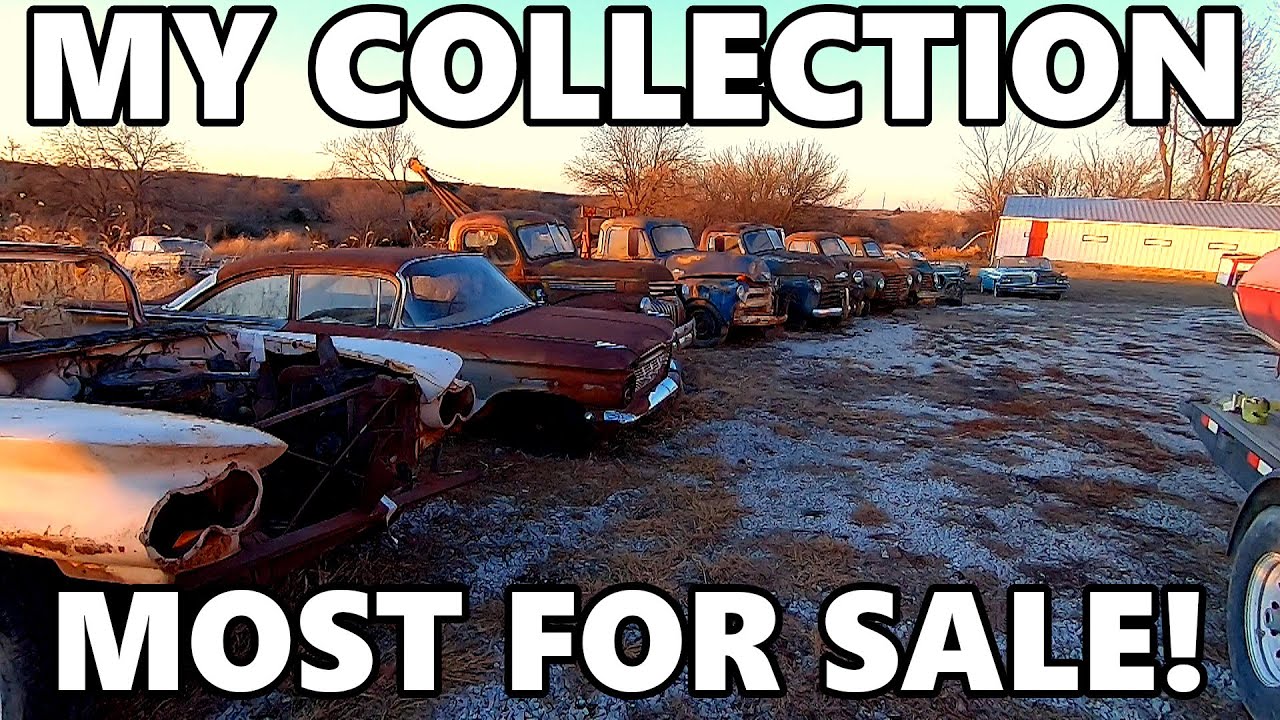 My Collection of Old Cars & Trucks Saved From Scrap! | MOST FOR SALE! Trucks, Cars, Projects, Parts!