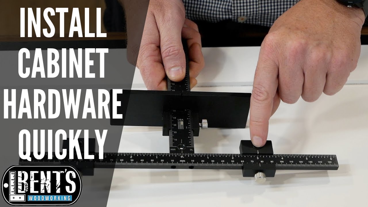 Install Cabinet Hardware Fast and Easy - True Position Tools Cabinet Hardware Jig