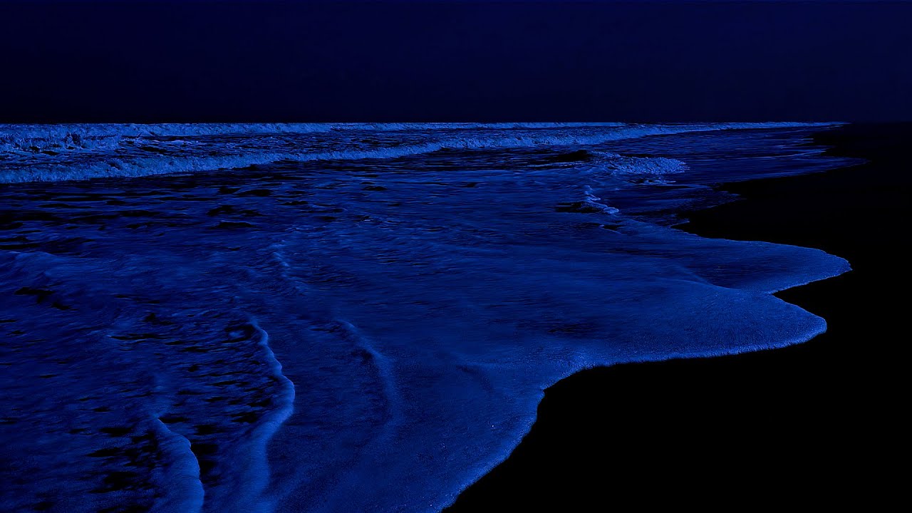 Deep Sleeping 10 Hours – Dark Screen Ocean Waves for Deep Rest and Calm Mind