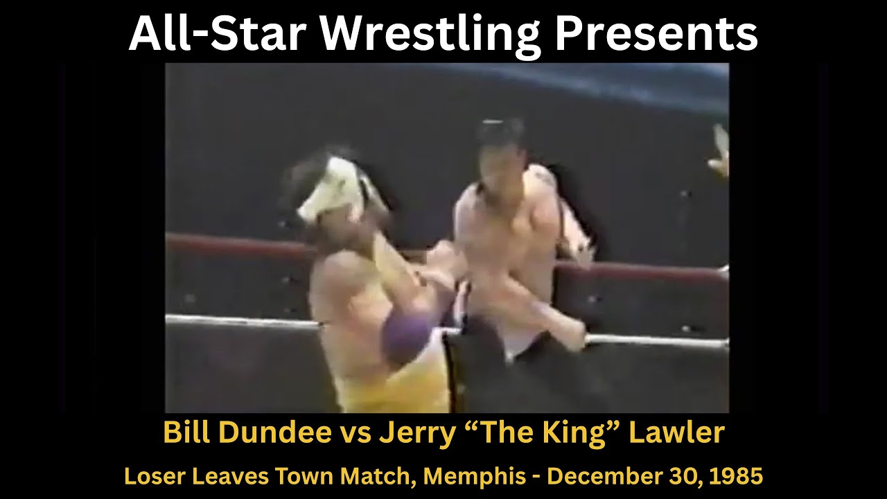 Jerry Lawler vs Bill Dundee * Loser Leaves Town 12/30/85