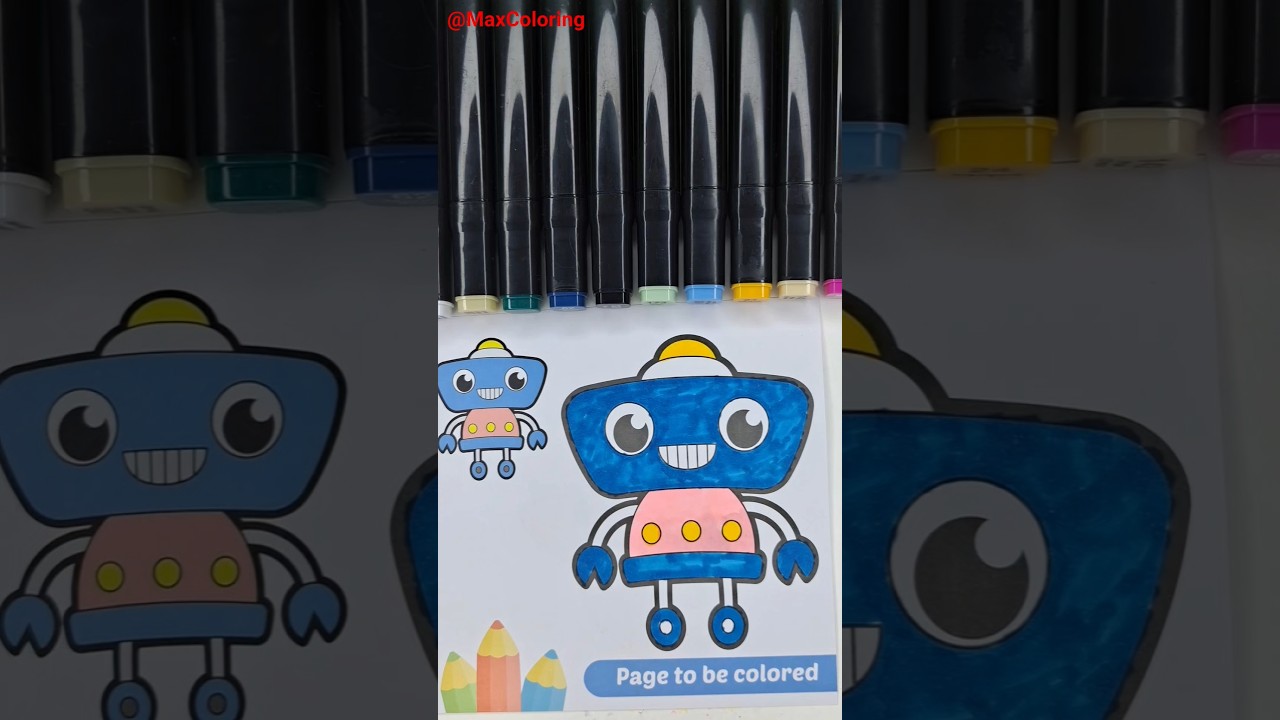 Simple and relaxing coloring content