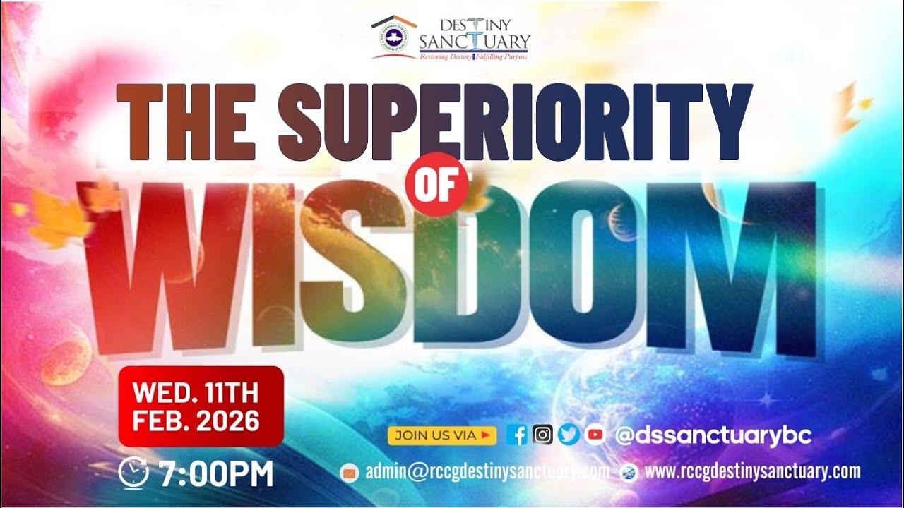 Bible Study (11th February)2026) | RCCG Destiny Sanctuary | Abbotsford, BC, Canada