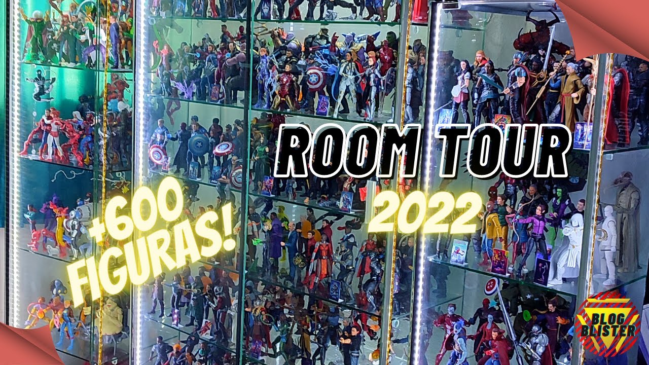 Room Tour 2022 I Toda Mi Coleccion de Figuras Marvel Legends DC Multiverse y Más!!