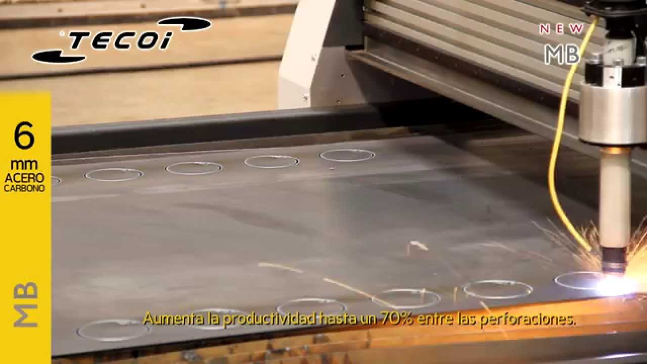 Corte por plasma alta definición: MB de TECOI