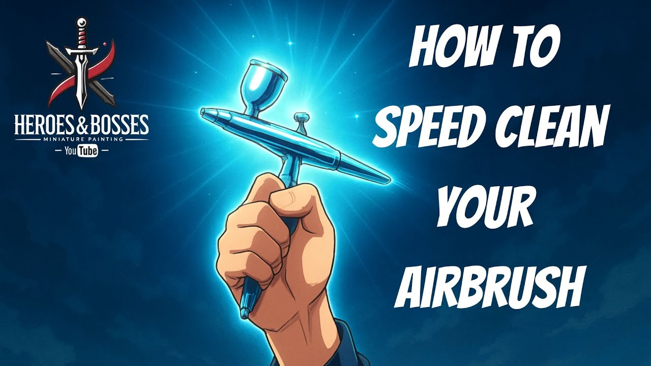 Airbrush Speed Clean | Fast & Easy