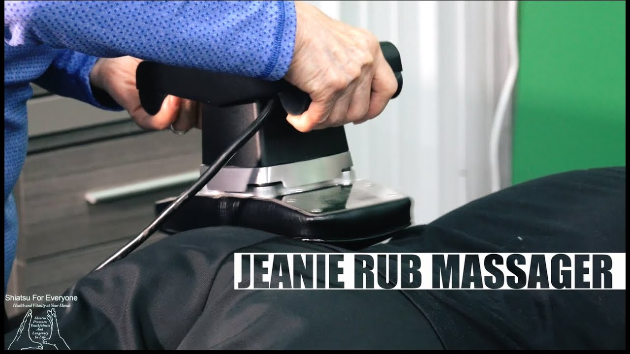 Shiatsu Lesson 11 - Hand and Jeanie Rub Variable Speed massager