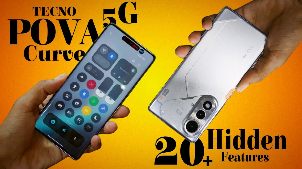 Tecno Pova Curve 5G Extraordinary 20+ Hidden Features 🤯  Ai features ❤️