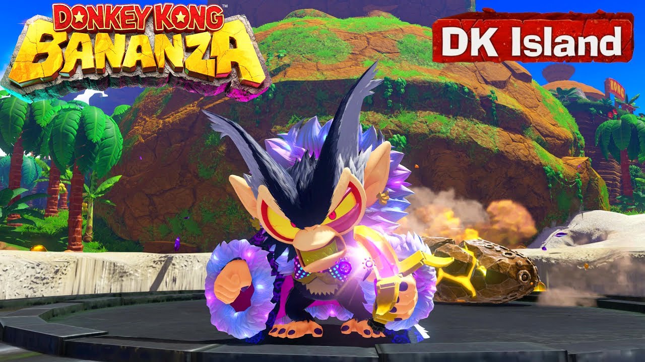 Secret Void Kong Final Boss in DK Island DLC - Donkey Kong Bananza