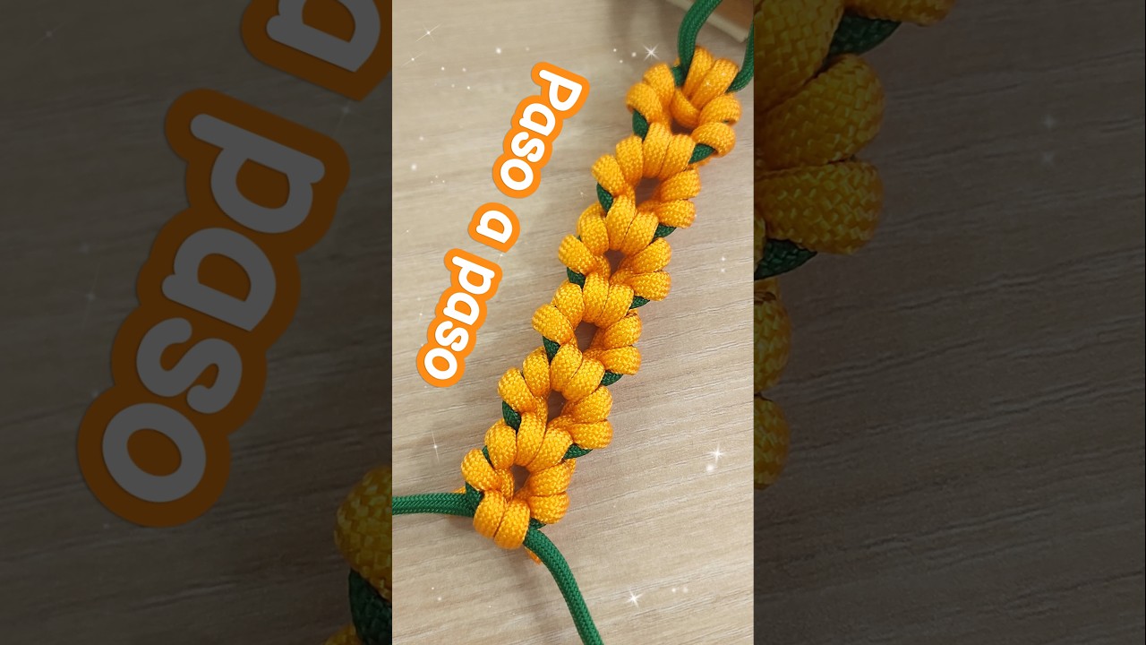 tejidos de Flores pulseras /macrame