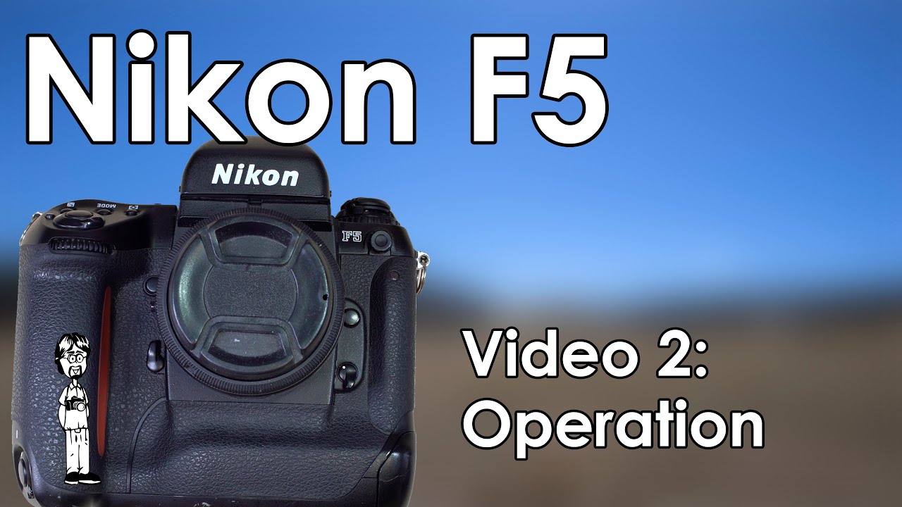 Nikon F5 Video 2: Batteries, Load Film, Modes, Settings, Take a Photo, and Double Exposures