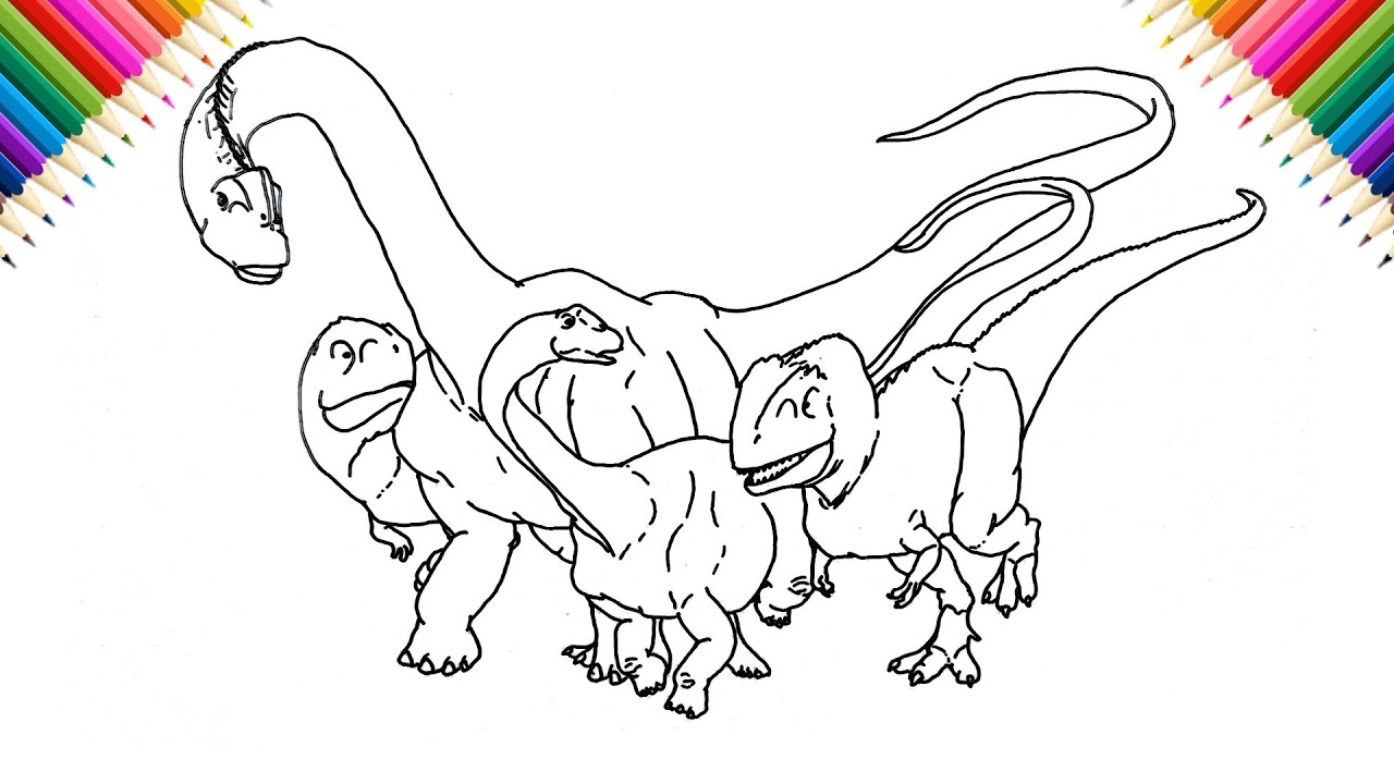 How to Draw Argentinosaurus vs Giganotosaurus | Drawing and Coloring