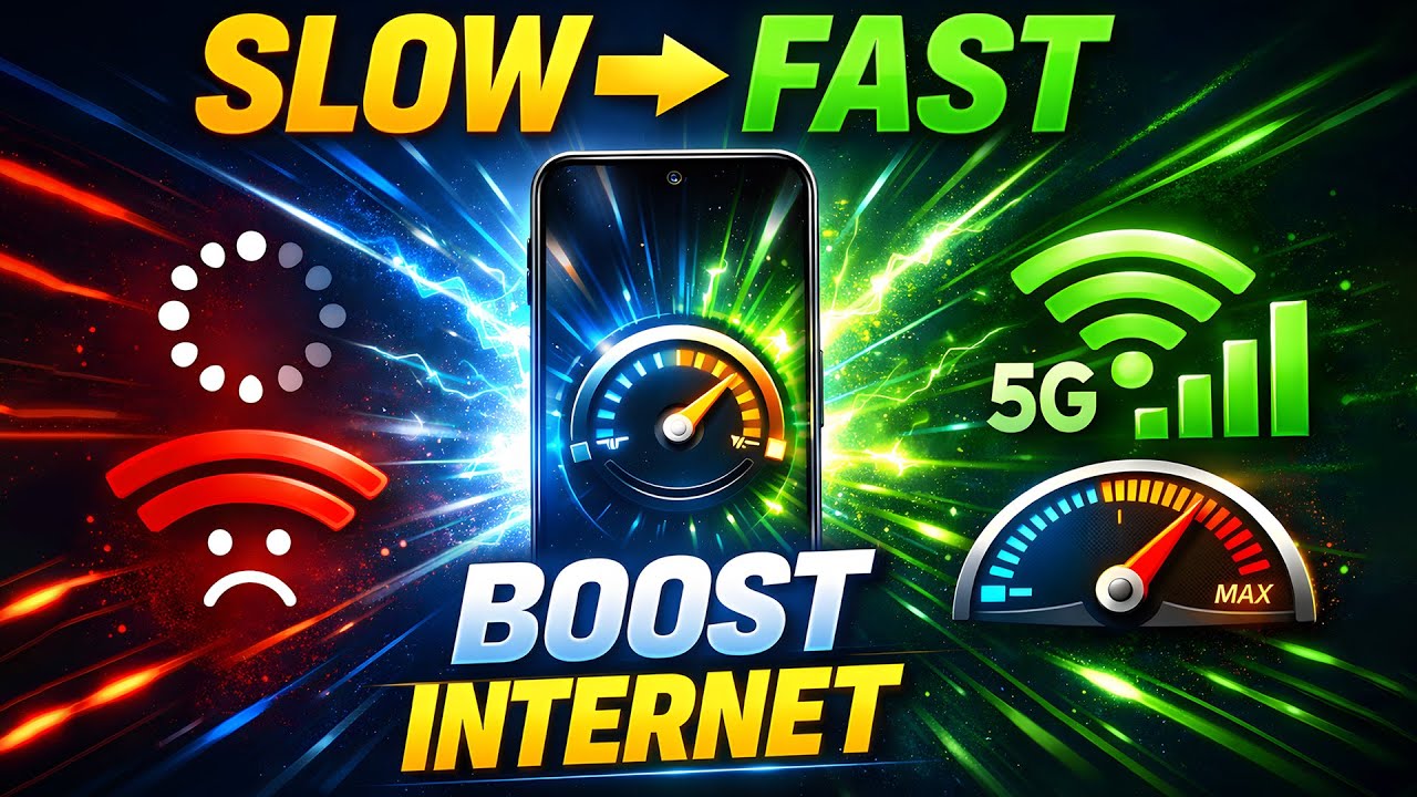 Boost Android Phone Internet Speed ( No Limit )