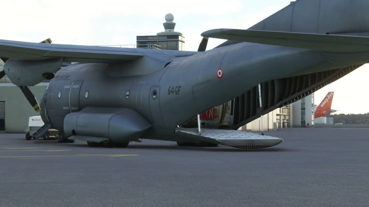 TRANSALL C160 | Vol complet largage para | MSFS