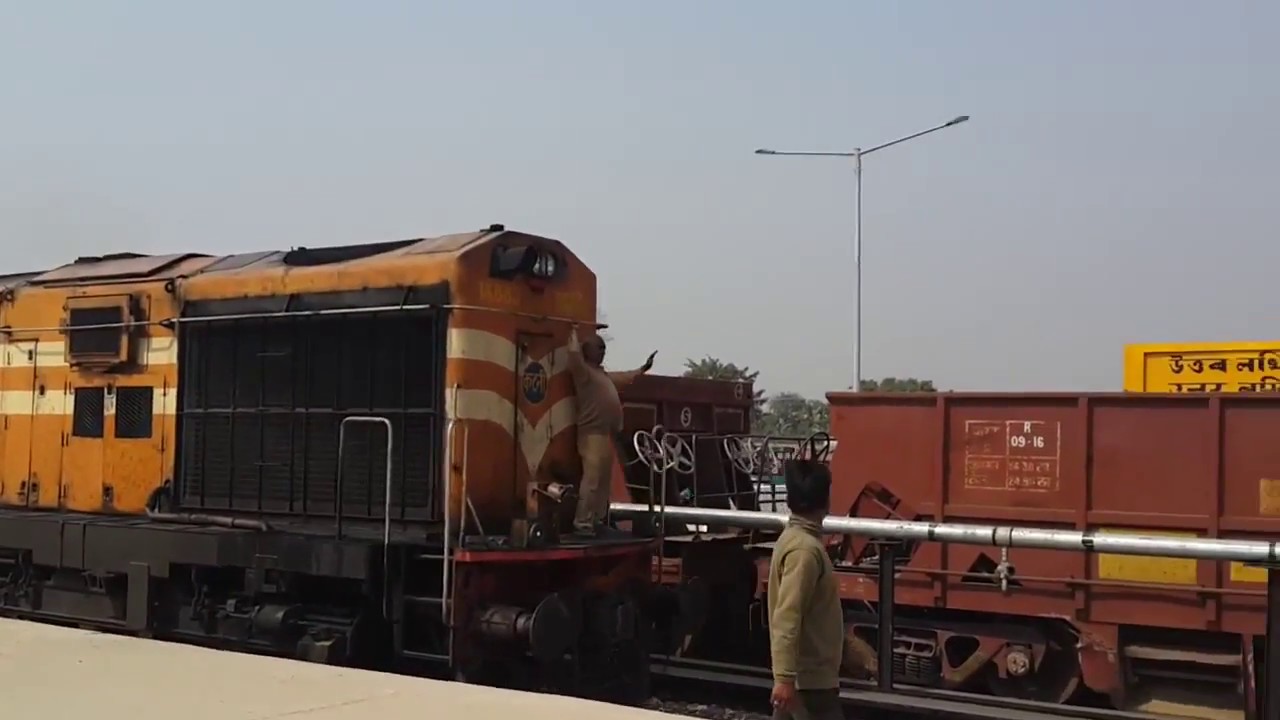 North Lakhimpur to Balipara by train complete journey compilation