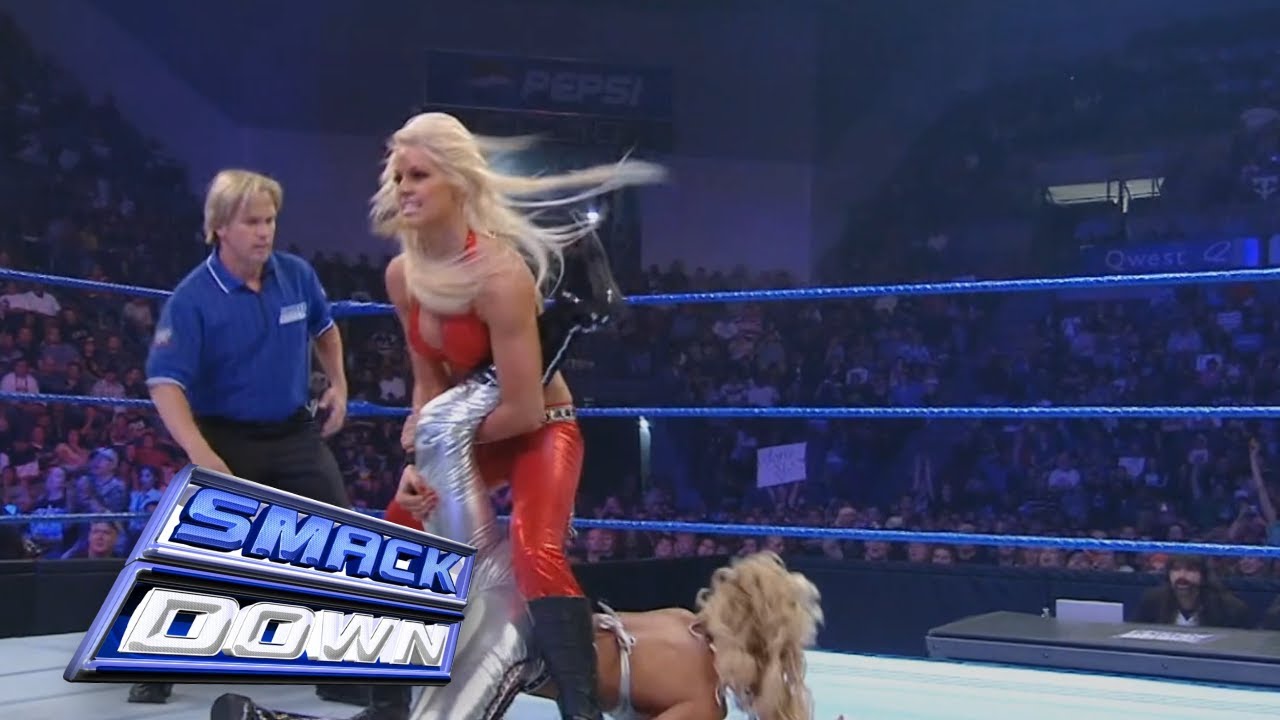 (HD) WWE Smackdown: May 30, 2008 - Maryse vs. Michelle Mccool + Cherry & Maryse Segment