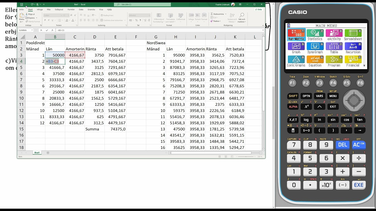 Matematik 5000+ 1b Uppgift 4357 c  för reviderad ämnesplan 2021