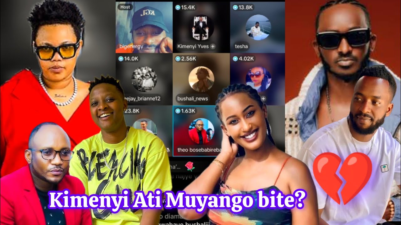 YAGO AZANYE KIMENYE AHURIRA NA DJ BRIANNE KURI LIVE THEO NA TESHA BAKOZE AMABARA