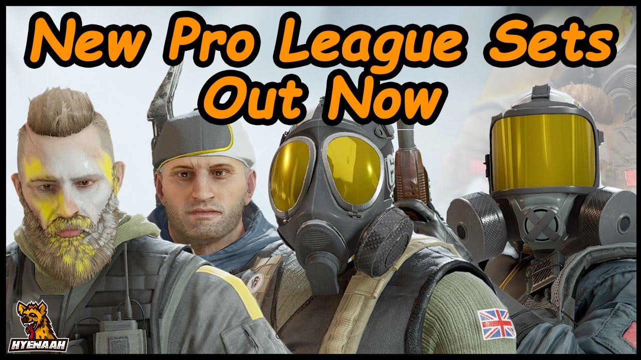 New Pro League Sets OUT NOW!! For Bandit, Sledge, Thatcher & Mute - Operation Steel Wave