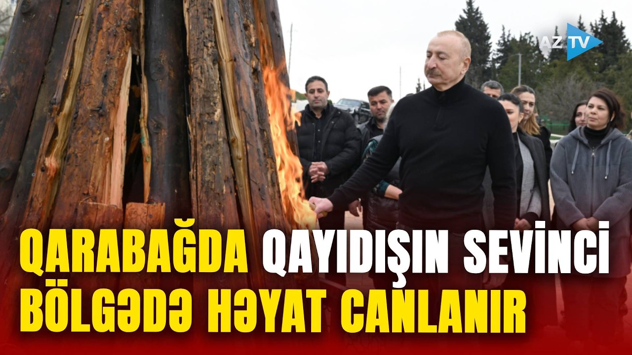 Qarabağda HƏYAT QAYNAYIR – Sakinlər doğma yurda qayıdışın sevincini yaşayır – TARİXİ ANLAR