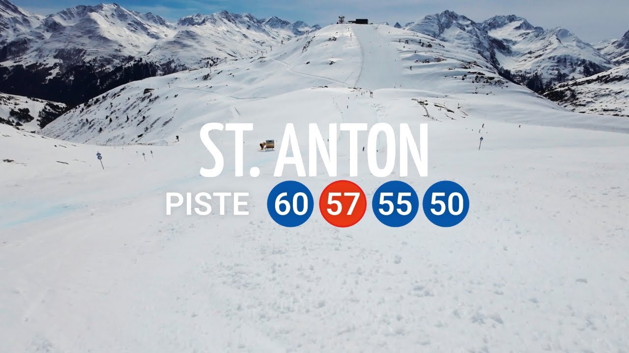 ST. ANTON PISTE 60, 57, 55 & 50 - PISTE CHECK