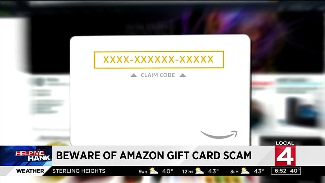 Beware of Amazon gift card scam