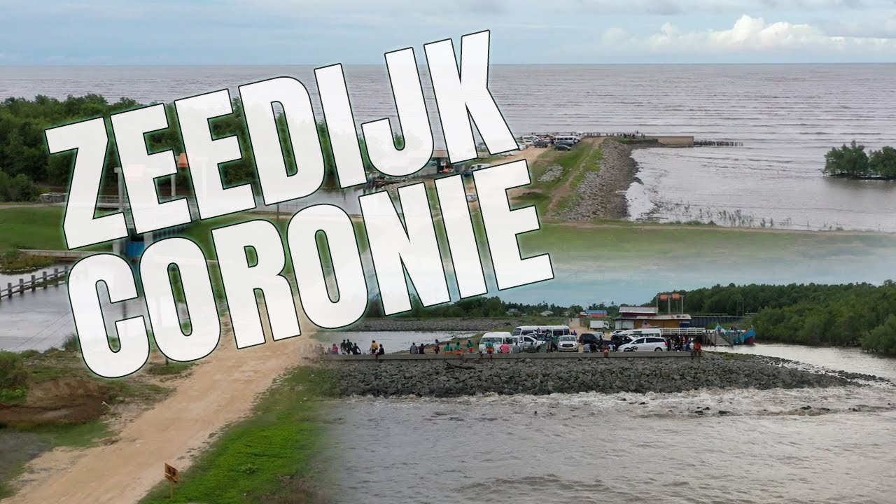 Zeedijk Coronie | Sky View | Drone Shots | Suriname | Food & Travel