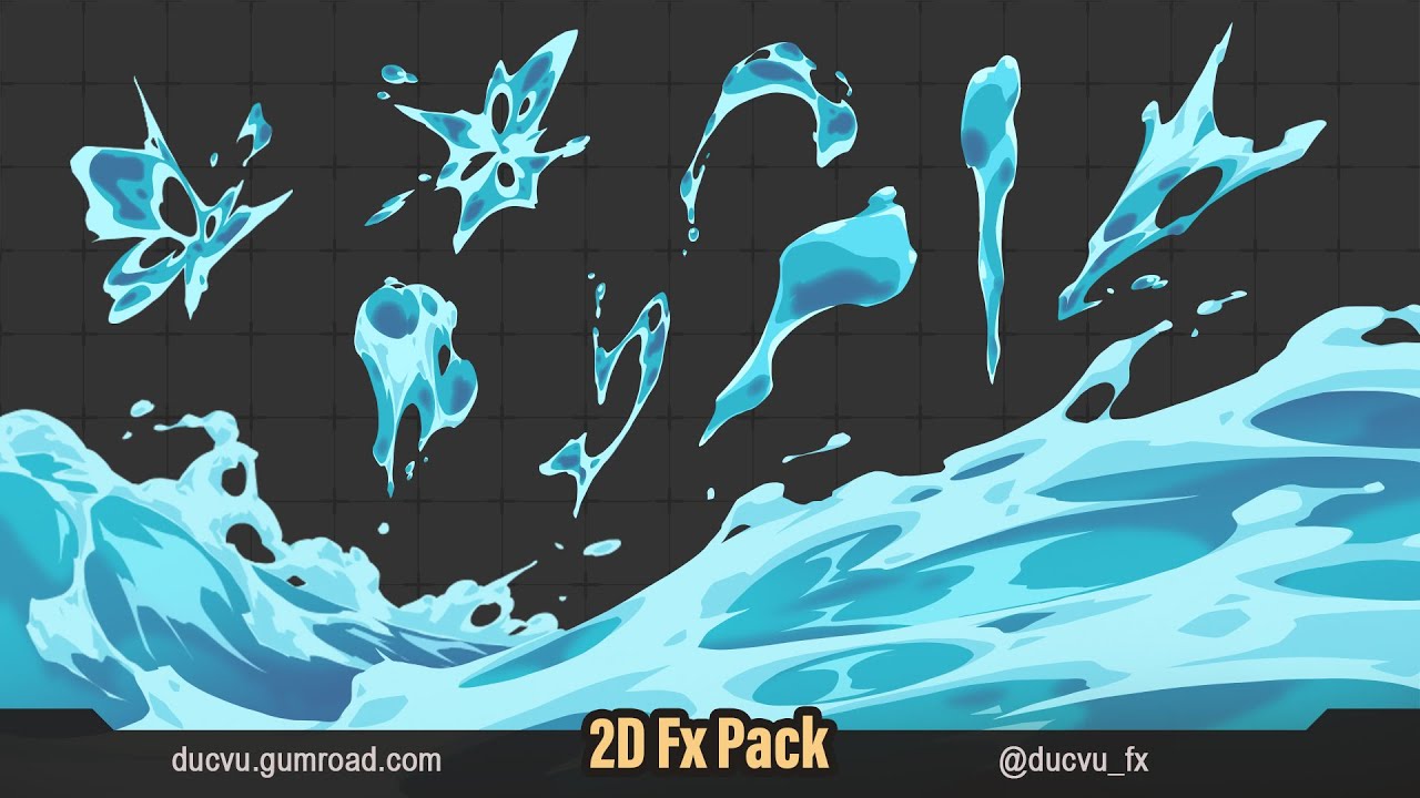 2D Fx Animation - Water - Live 21 May 2025