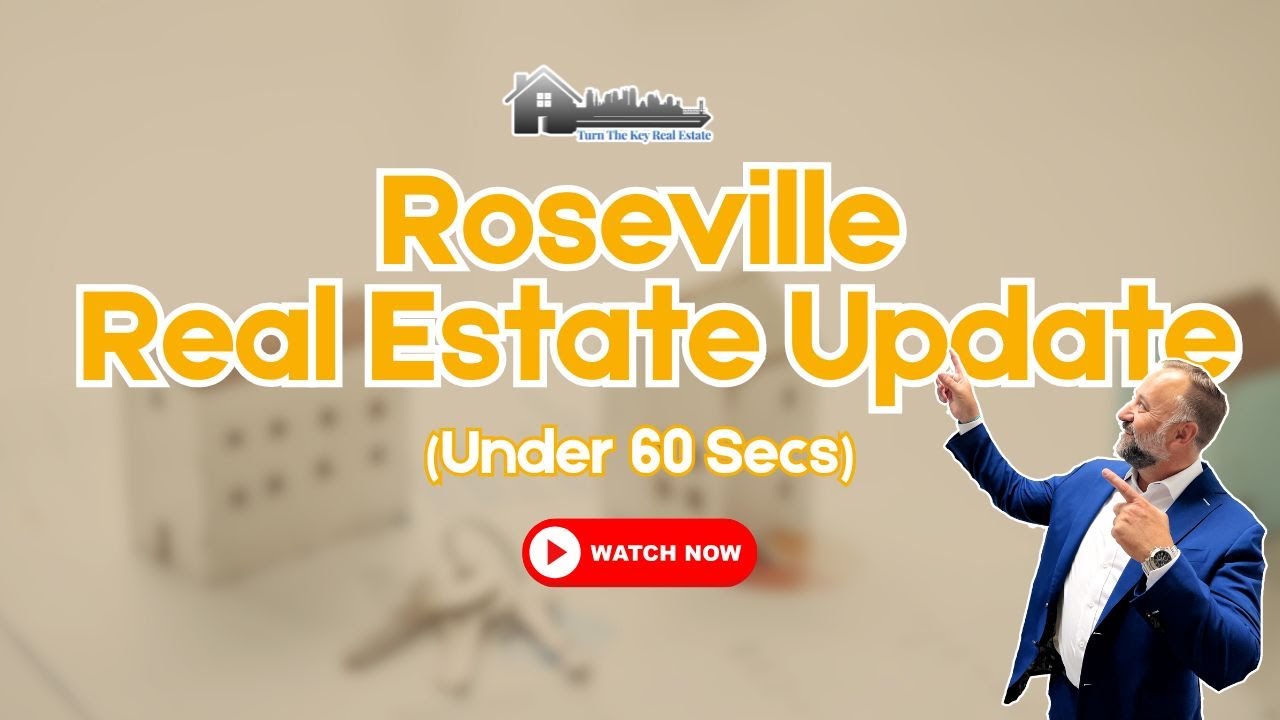 🏡 Roseville Real Estate Update | Under 60 Secs | May 2025 #realestatemarket