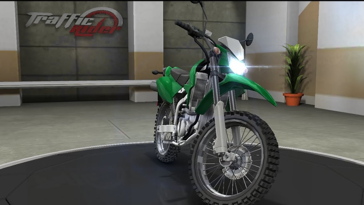Traffic Rider game KBX 250 baik top speed 173