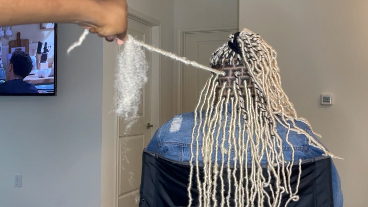 613 BLONDE Distressed Soft Locs Tutorial |   #Extendedsoftlocstutorial
