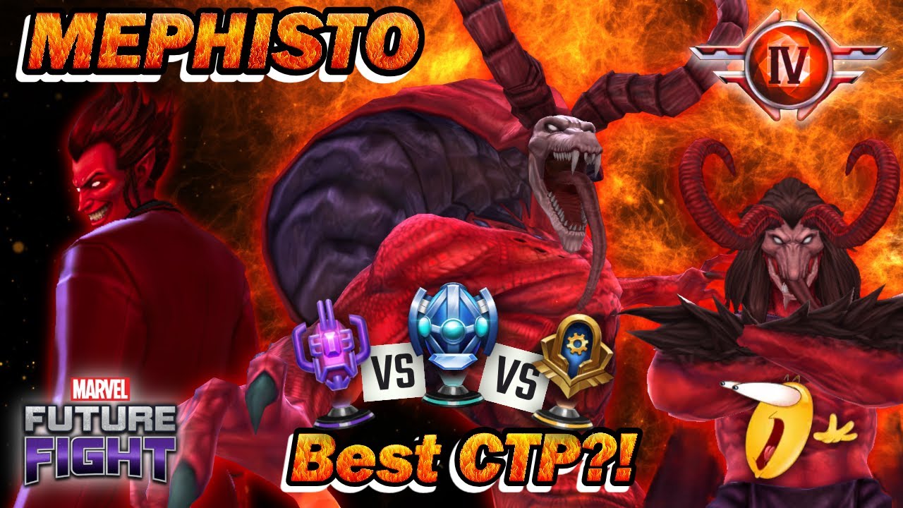 I Tested the BEST CTP for Mephisto! (Judgement vs Rage vs Competition) | Marvel Future Fight