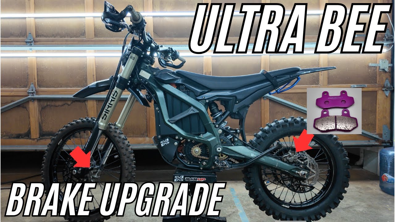 Ultra Bee Brake Pad Install! Upgraded Brake Pads For Ultra Bee!