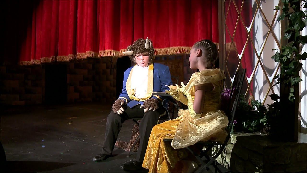 Beauty and the Beast, Jr - Beauty and the Beast Scene - Freedom Elementary Production