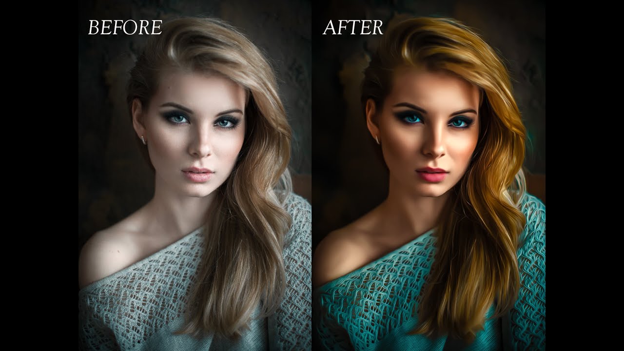 Oil Painting Smudge Photo Effect | Photoshop Tutorial
