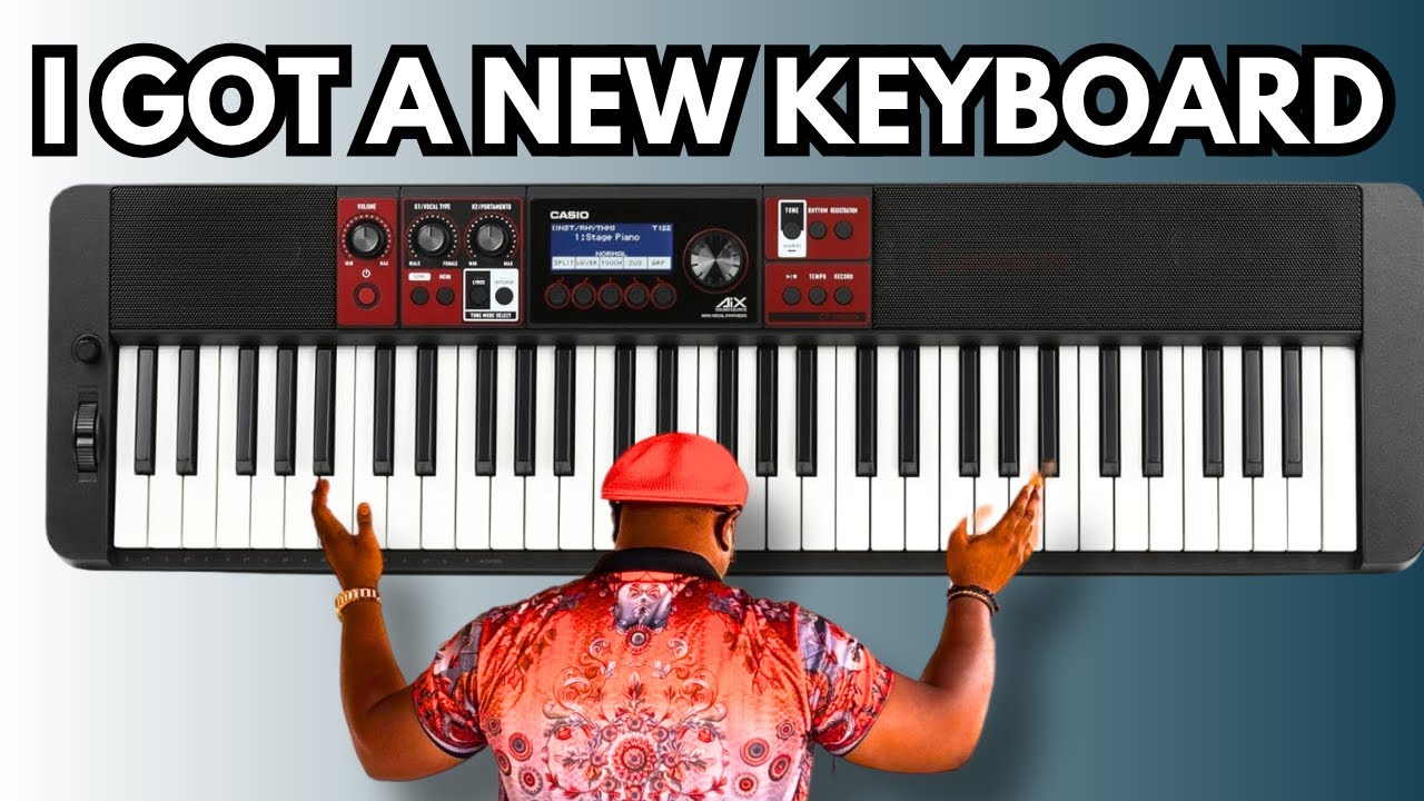 I got a NEW Keyboard! It SINGS! Meet Casio CT-S1000V #keyboard #piano #casio