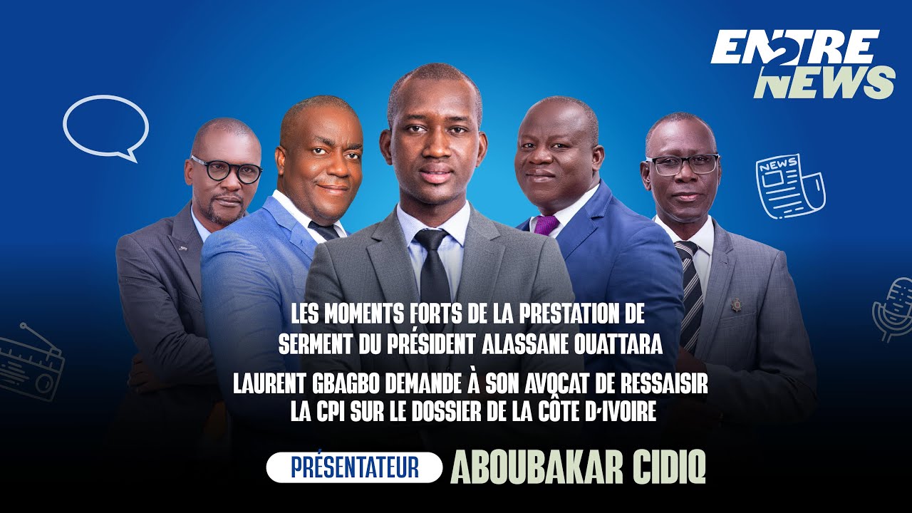 Investiture du président Ouattara, Gbagbo saisit la CPI, tentative de putsch au Bénin.