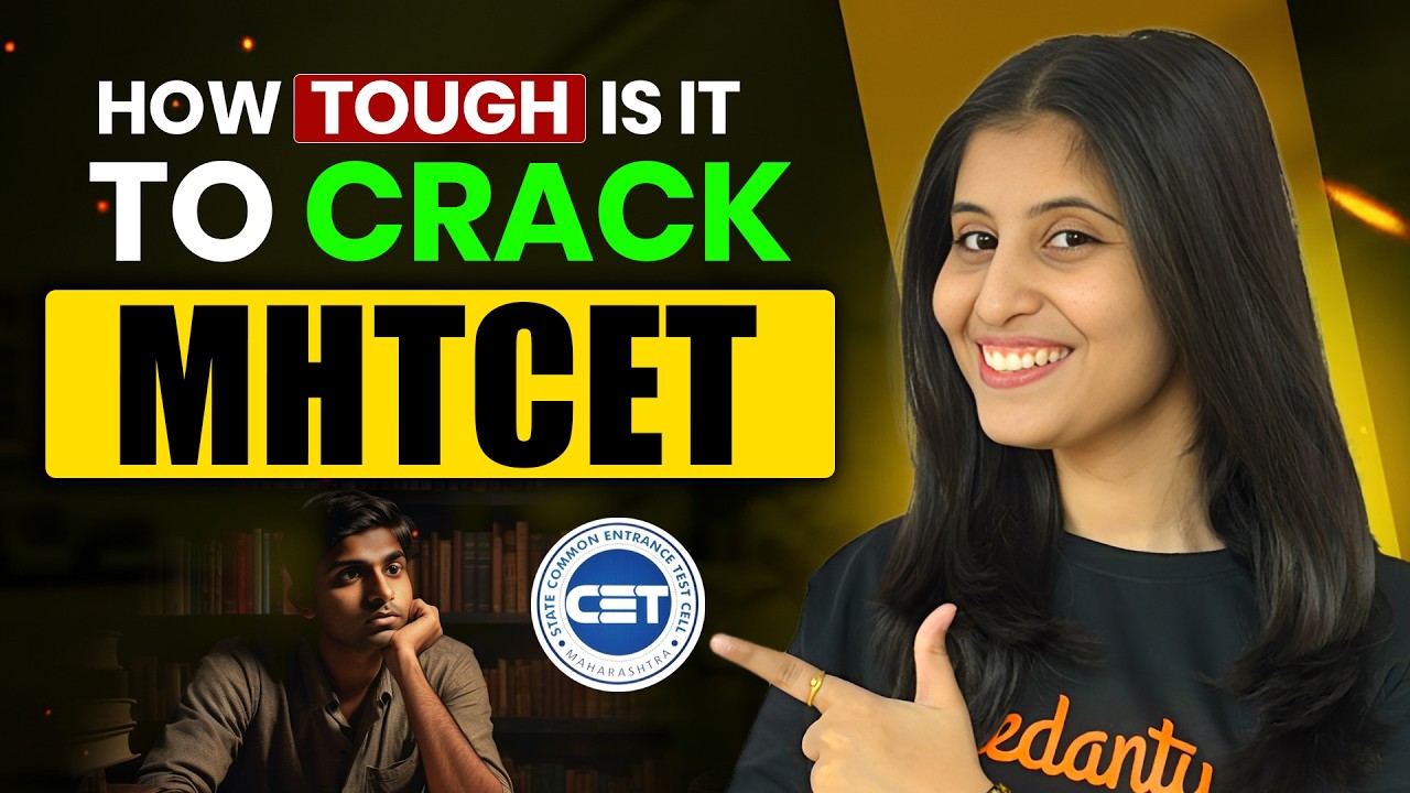 How Tough is MHT CET? 🤔 Real Difficulty Level & Strategy to Crack It | Siona mam