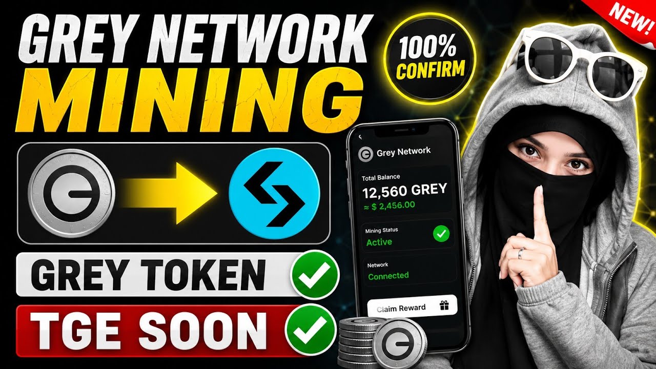 Grey Network New Mining App  ||  Grey Network App | Grey Network Mining || Grey Network App TGE SOON