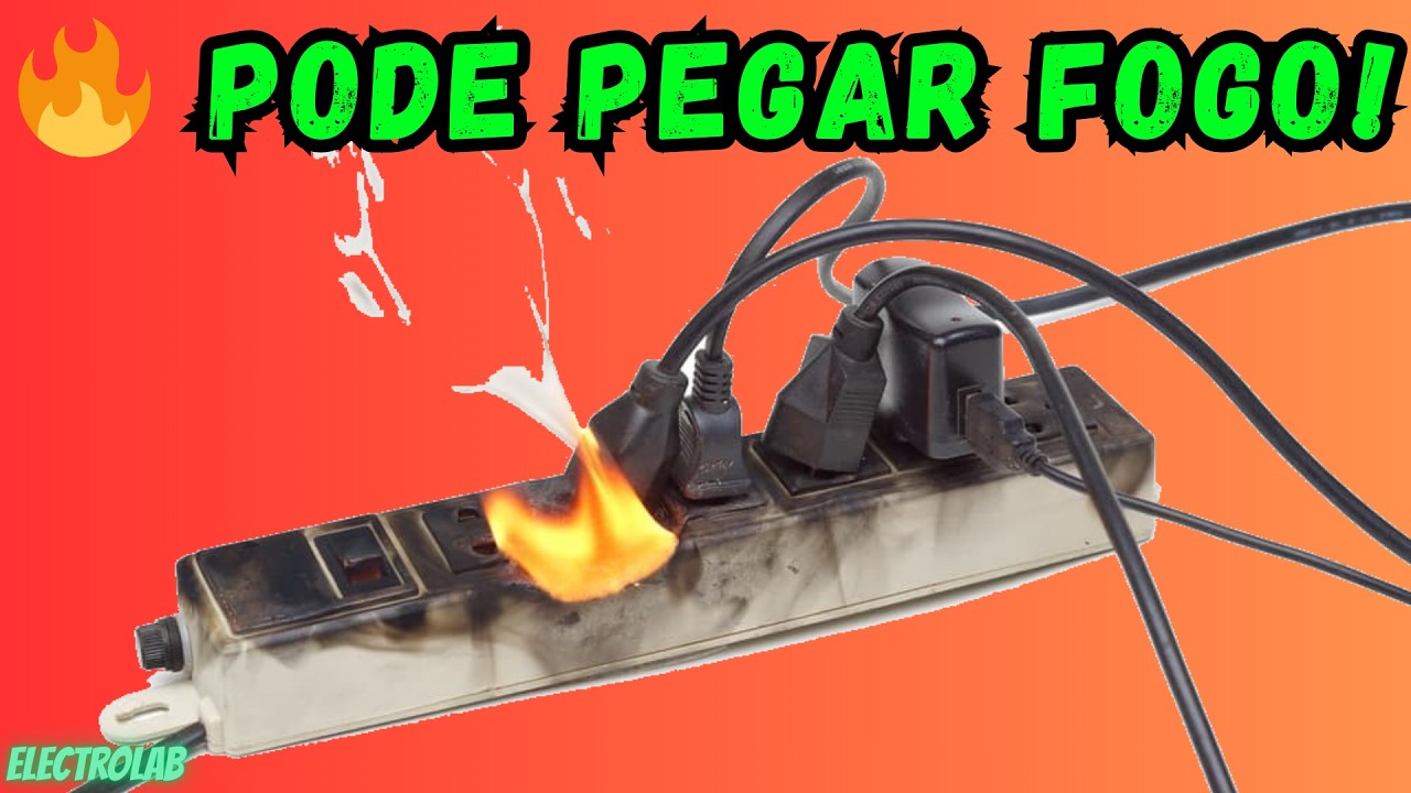 ⚡ Extensão Elétrica Pode Pegar Fogo? O Erro Que Quase Todo Mundo Comete